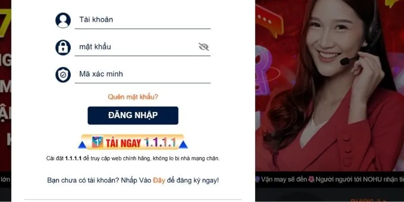 Quy trình 4 bước đơn giản để đăng nhập NOHUWIN