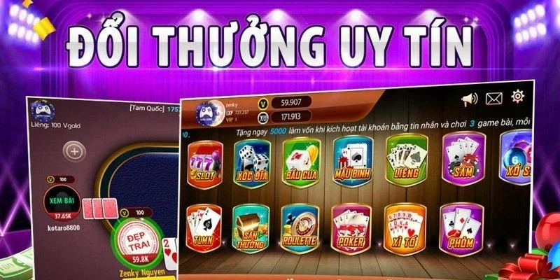 Tổng quan về sảnh game bài NOHUWIN